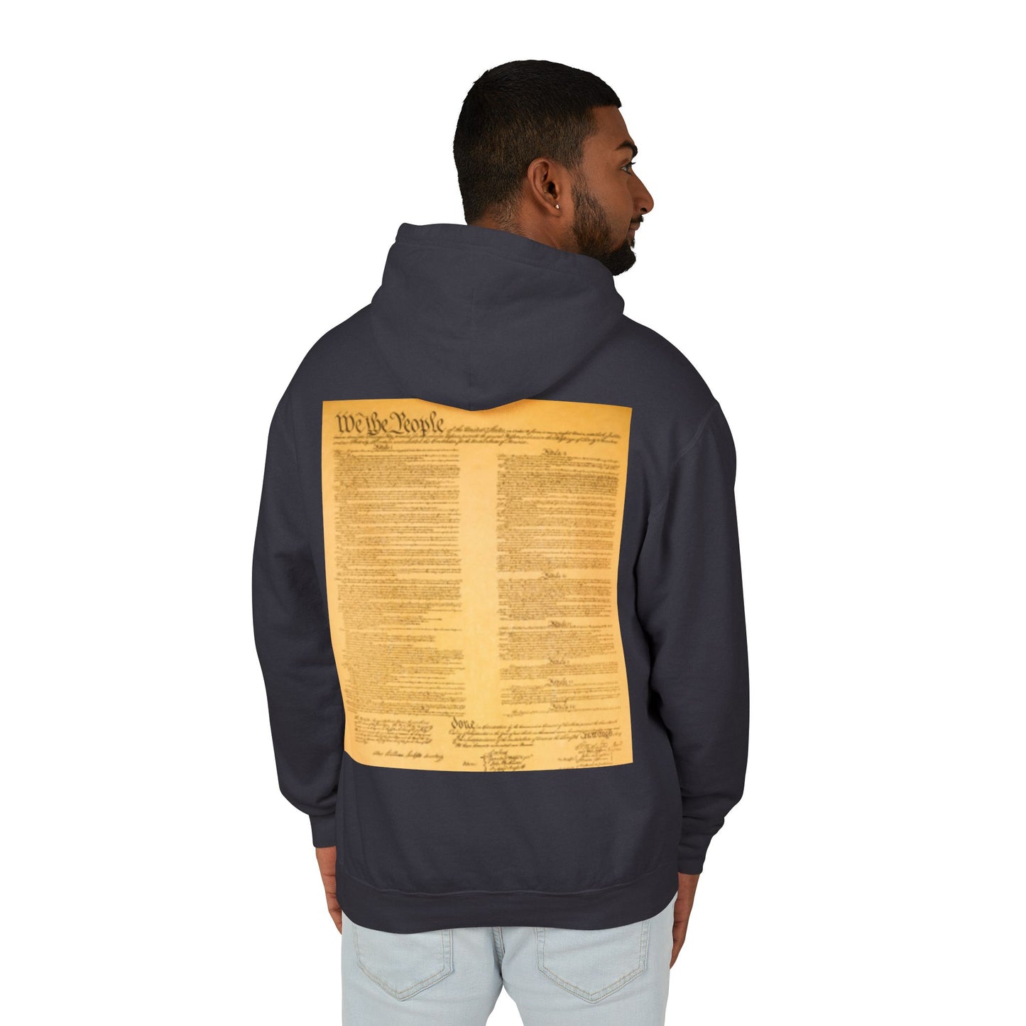 Make America Gangster Again Hooded Sweatshirt — "We the People are the Republic" Graphic
