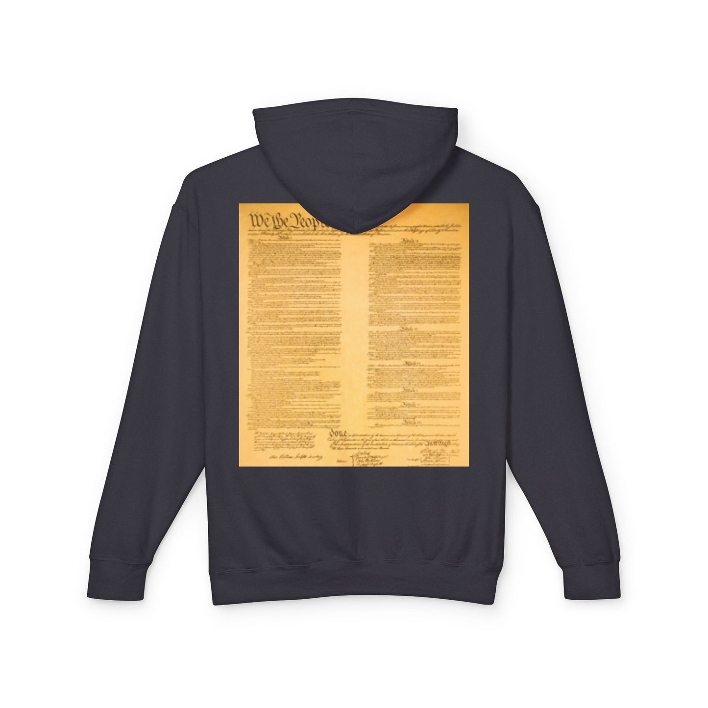 Make America Gangster Again Hooded Sweatshirt — "We the People are the Republic" Graphic