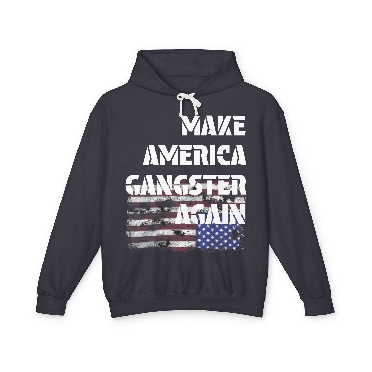 Make America Gangster Again Hooded Sweatshirt — "We the People are the Republic" Graphic