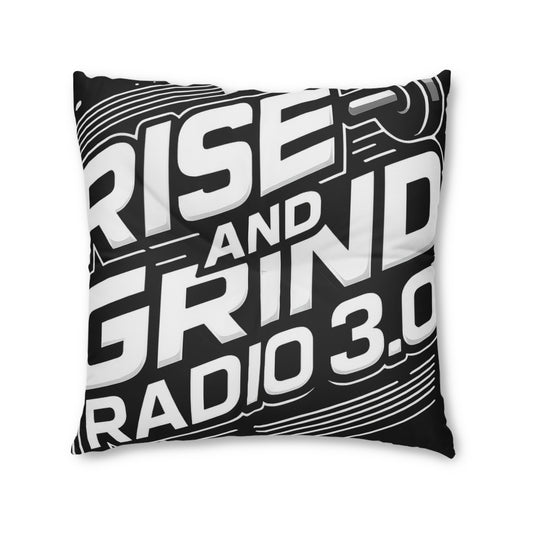 Rise and Grind Tufted Floor Pillow - Stylish Home Decor, Cozy Square Cushion for Relaxation, Motivational Gift for Entrepreneurs, Home [...]
