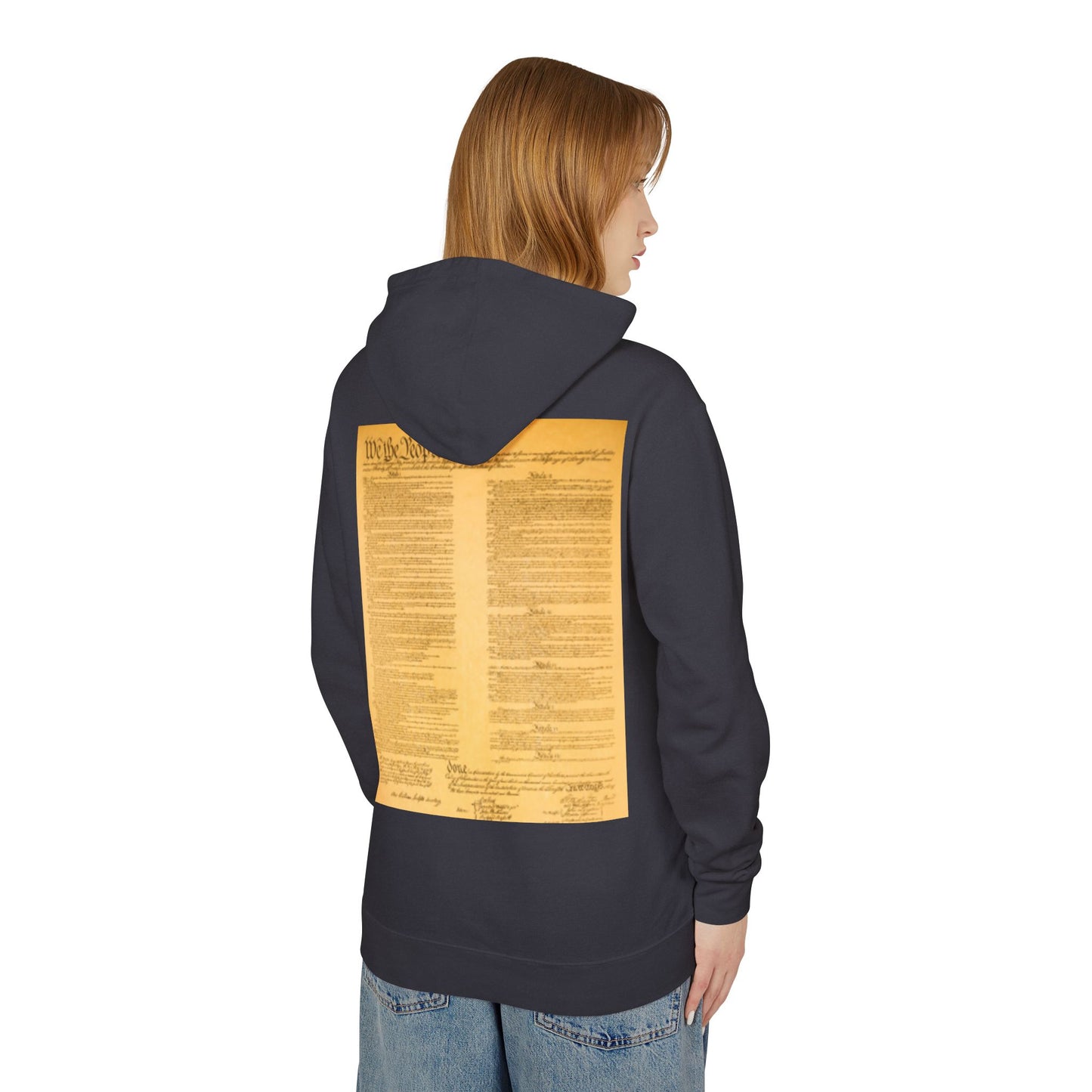 Make America Gangster Again Hooded Sweatshirt — "We the People are the Republic" Graphic